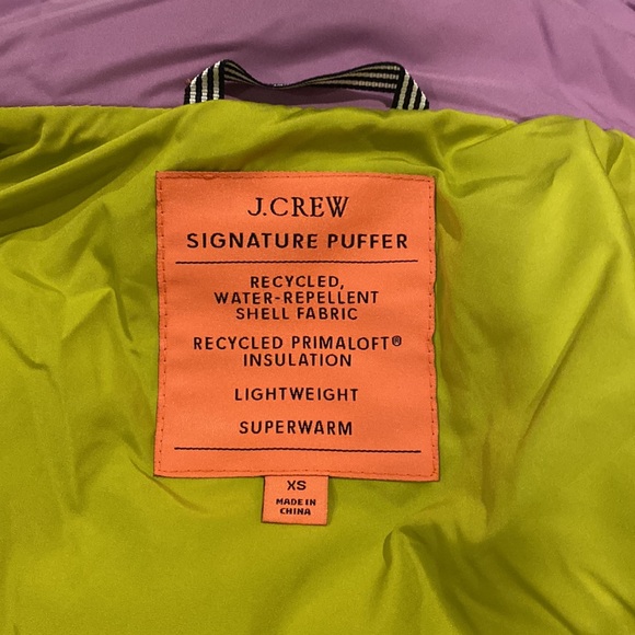 NWOT J.Crew Signature Puffer Vest - Picture 4 of 8